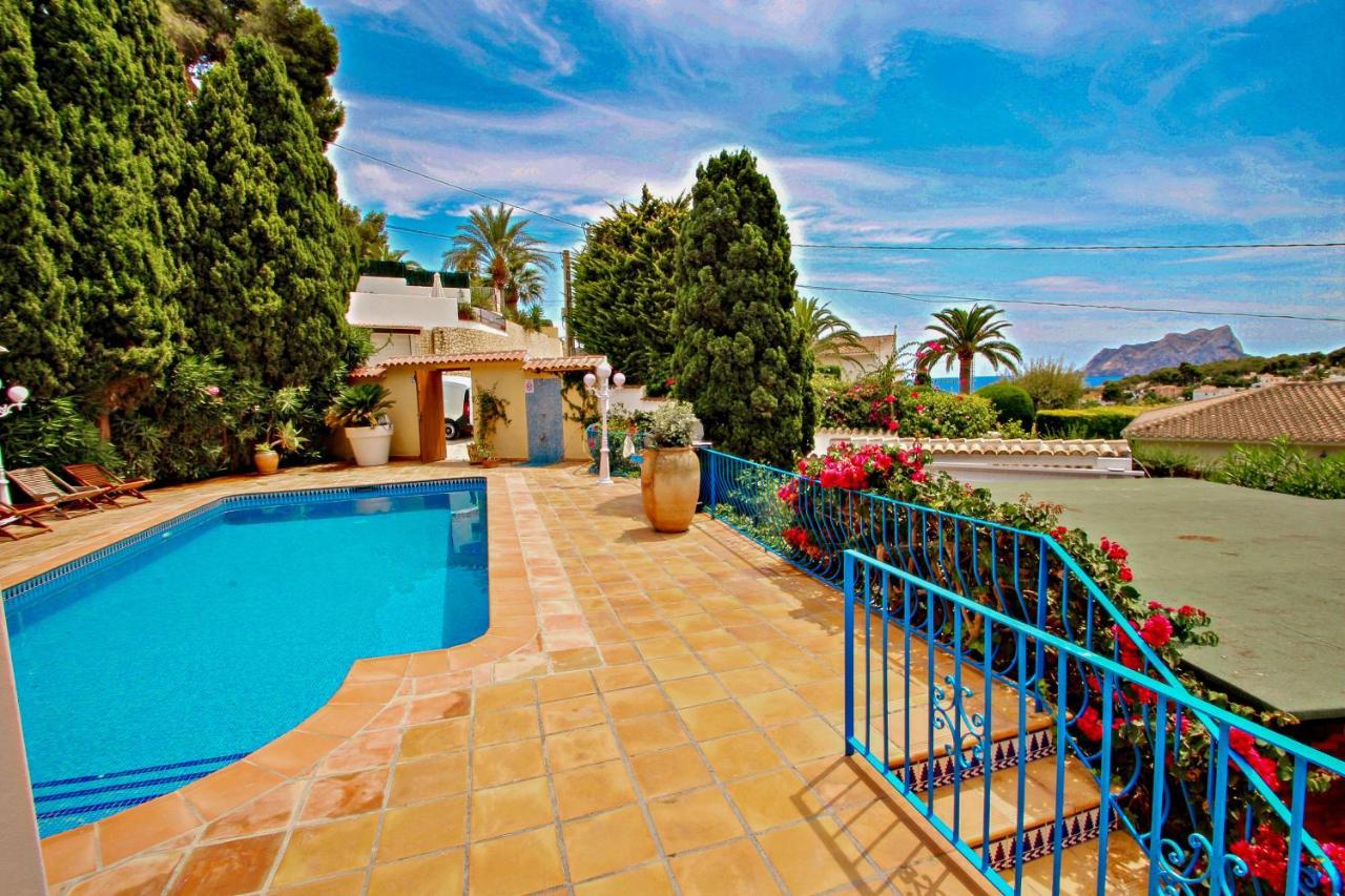 Los Terribles - Sea View Villa With Private Pool In Benissa Ngoại thất bức ảnh